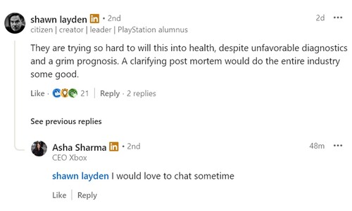 Shawn Layden geeft commentaar op Xbox Game Pass