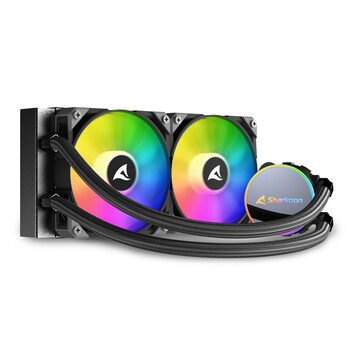 Sharkoon S70 RGB AIO CPU vloeistofkoeler (Bron: Sharkoon)