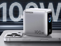 De Nexode Pro 100W-oplader met 4 poorten heeft een gereduceerde introductieprijs van 54,99 dollar. Afgebeeld: een promotiefoto waarop de snellaadfunctie van de oplader wordt benadrukt.