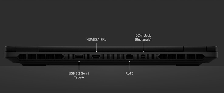De nieuwe TUF Gaming 16 (2026) ondersteunt ook het opladen met 100 W via USB Type-C.