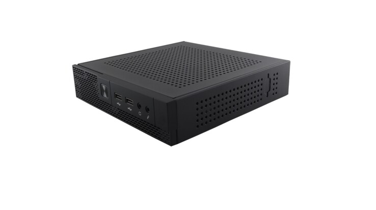 De MTE-N150-minipc heeft een inhoud van slechts 1,7 liter en kenmerkt zich door een ingetogen ontwerp.