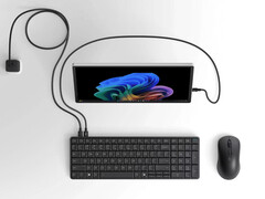 Het EliteBoard G1a weegt 670 g en meet 358 x 118 x 17 mm.