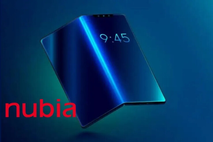 De "Nubia Z60 Fold". (Bron: PriceBaba)