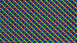 Weergave van het sub-pixel raster