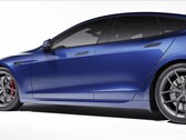 Tesla's nieuw aangekondigde Track Package wordt geleverd met een set nette gesmede aluminium wielen en koolstofkeramische remmen. (Beeldbron: Tesla)