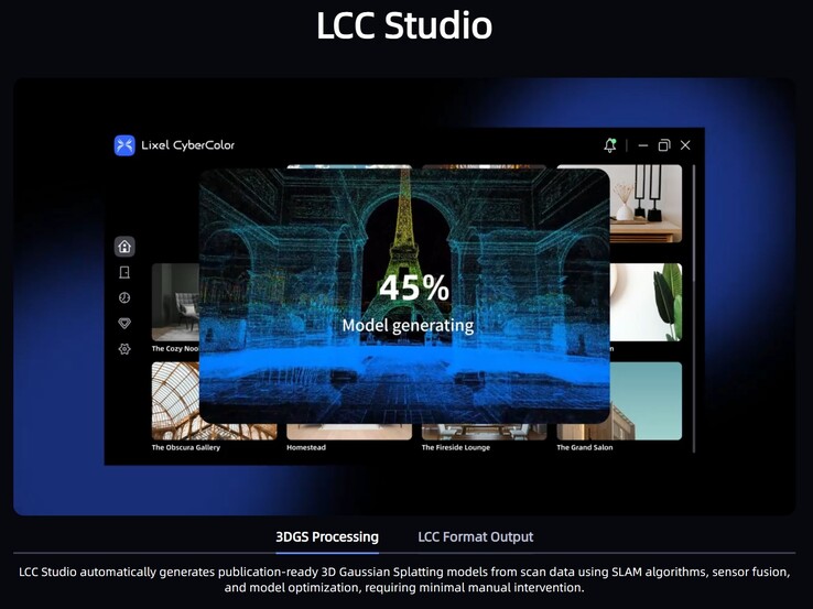 LCC Studio maakt 3D-modellen op basis van de cameragegevens