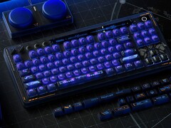 Het 8BitDo Retro 87 Mechanisch Toetsenbord Mecha Break: Panther Edition heeft RGB-verlichting. (Afbeeldingsbron: 8BitDo)