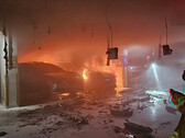 Een brandincident in Zuid-Korea waarbij een elektrische Mercedes Benz betrokken was (Afbeelding bron: Gyeonggi Fire and Disaster Headquarters)