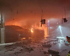 Een brandincident in Zuid-Korea waarbij een elektrische Mercedes Benz betrokken was (Afbeelding bron: Gyeonggi Fire and Disaster Headquarters)