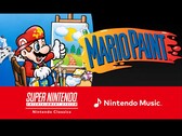 Officiële afbeelding van het spel Mario Paint op Nintendo Switch. (Afbeeldingsbron: Nintendo)