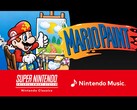 Officiële afbeelding van het spel Mario Paint op Nintendo Switch. (Afbeeldingsbron: Nintendo)