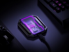 Acer&#039;s nieuwe SSD voor gaming heeft een opvallend ontwerp met RGB-verlichting (Afbeelding bron: Acer)