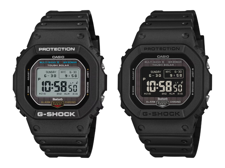 De Casio G-Shock GW-BX5600-1 en GW-BX5600-1A1 horloges