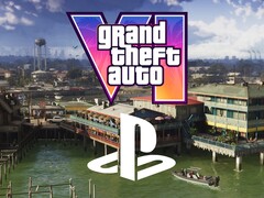 Er wordt een banner getoond voor de marketing van GTA 6 voor de PS5