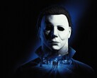 Belangrijkste promotieafbeelding voor „Halloween: The Game”, met Michael Myers in de hoofdrol.