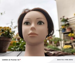 Foto van de camera aan de voorkant