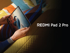 Het promotiemateriaal van de Redmi Pad 2 Pro is uitgelekt. Afgebeeld: Een promofoto van de tablet. (Afbeeldingsbron: Xiaomi - bewerkt)