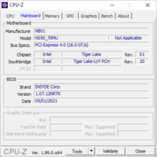 CPU-Z: Moederbord