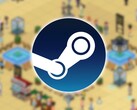 Een afbeelding van het spel Overcrowd: A Commute 'Em Up en het Steam-logo. (Afbeeldingsbron: Steam)