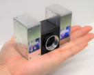De kleine laserprojector van Toshiba meet 71 cm³ (~4,3-in³). (Afbeelding bron: Toshiba)