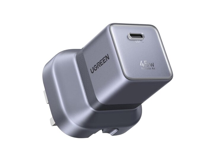 De UK-versie van de Ugreen Nexode Air 45W Oplader
