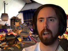 Een World of Warcraft-speler heeft het nieuwe huisvestingssysteem gebruikt om de streamingkamer van Asmongold in opmerkelijk detail na te bouwen. (Afbeeldingsbron: The Clip Godd via YouTube) 