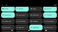 Relevante instellingen zijn gemakkelijk toegankelijk (Afbeelding bron: Notebookcheck)