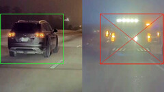 Tesla's Autopilot slaagt er soms niet in om voertuigen van hulpdiensten te registreren (afbeelding: WSJ)