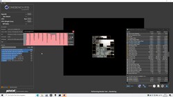 De TDP in Cinebench blijft stabiel op ongeveer 122 watt