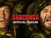 Paul Rudd en Jack Black nemen het op tegen een enorme slang (Beeldbron: X - Anaconda Movie)