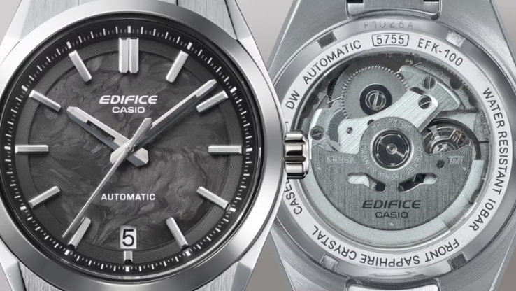 Het Casio Edifice EFK100CD-1A horloge. (Afbeeldingsbron: Casio)