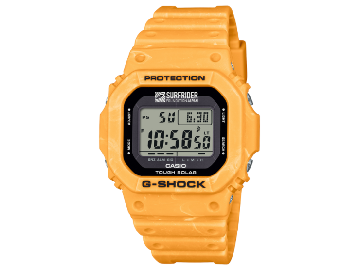 Het Casio G-Shock Surfrider Foundation Japan horloge. (Afbeeldingsbron: Casio)