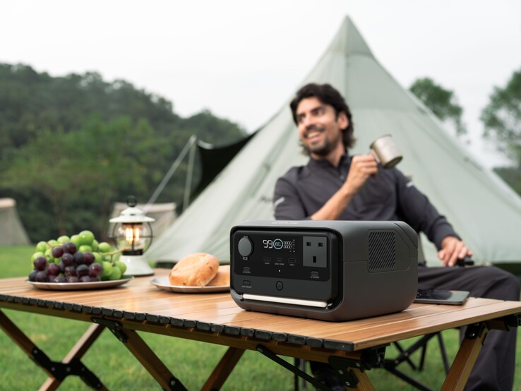 De EcoFlow River 3 Plus heeft een 286 Wh LiFePO4-batterij (Afbeelding bron: EcoFlow)