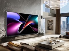 De Hisense 116UX RGB-MiniLED TV is uitgebracht in China. (Afbeeldingsbron: Hisense)