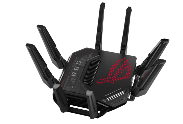 Asus ROG Rapture GT BE98 gaming router (afbeelding via Asus)