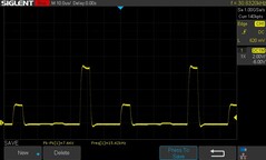 50% helderheid: 15,42 kHz PWM