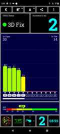 GPS test buiten