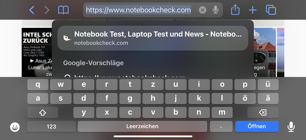 Toetsenbord horizontaal