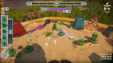 Afgebeeld: Een gameplay-screenshot van Toy Shire.