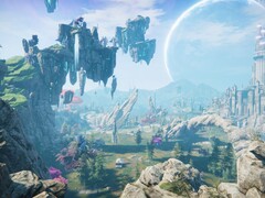 Een afbeelding van de open wereld in Edge of Eternity.