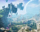 Een afbeelding van de open wereld in Edge of Eternity.