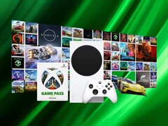 Xbox Series S banner met Game Pass bibliotheek en controller (Afbeelding bron: Xbox Wire met bewerkingen)