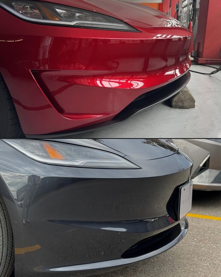 Tesla Model 3 Prestaties vs Highland voorlipsplit