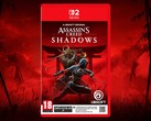 Assassin's Creed Shadows Switch 2 cover wordt getoond (Afbeelding bron: Auchan, met bewerkingen)