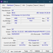 CPU-Z moederbord