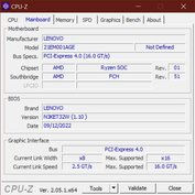 CPU-Z moederbord