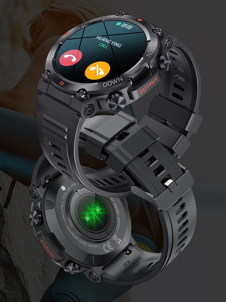 De EIIGIS K56 Pro smartwatch. (Beeldbron: EIGIIS)