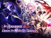 Officiële key art voor Honkai: Star Rail versie 4.4, getiteld „In Ravages Does the Whistle Sound.”