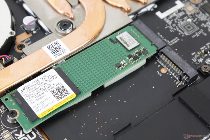 Tot twee M.2 PCIe4 x4 M.2 2280 NVMe SSD's worden ondersteund in RAID 0/1-configuratie