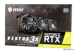 De MSI GeForce RTX 3070 Ventus 3X OC - geleverd door MSI Taiwan